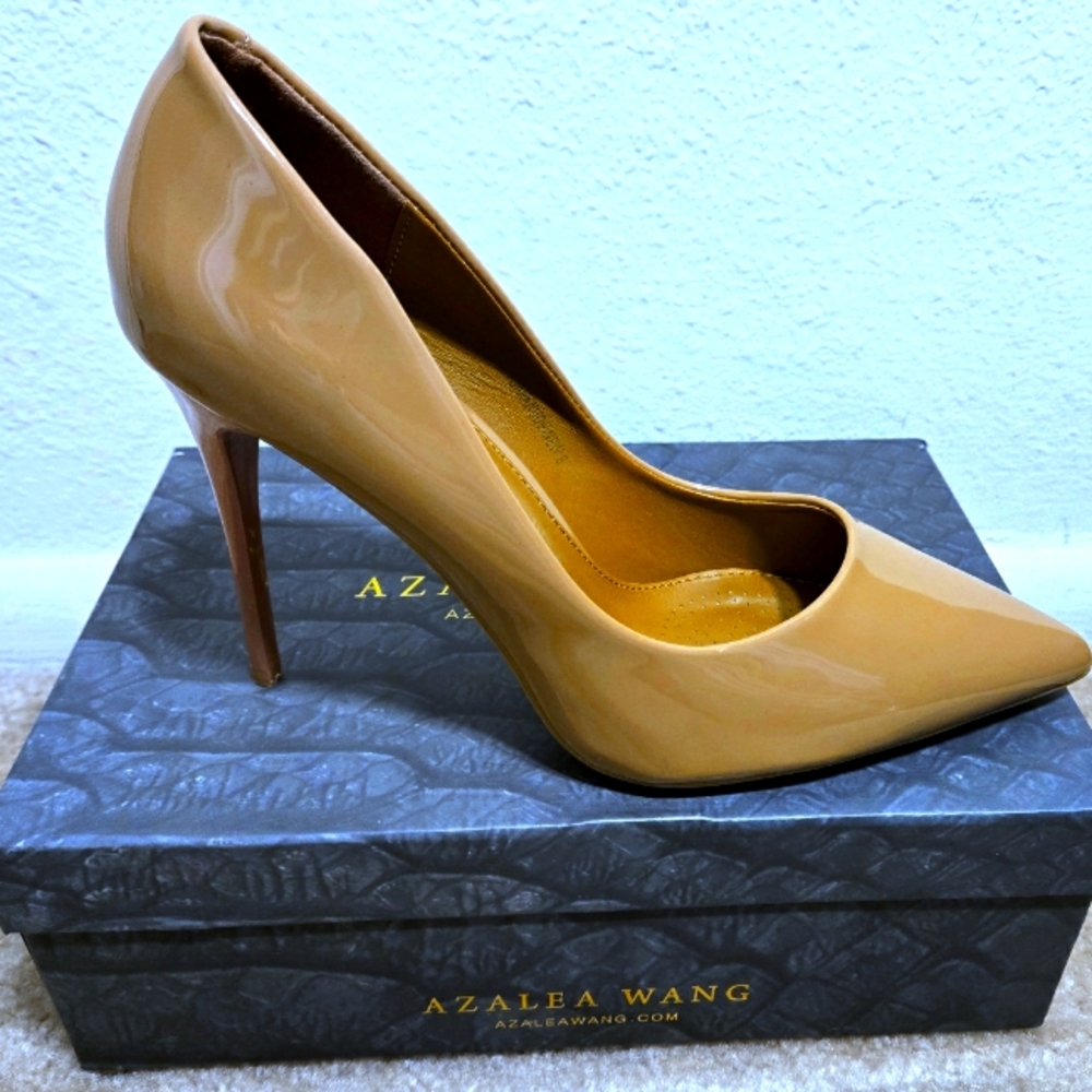 Tan Stiletto Heels